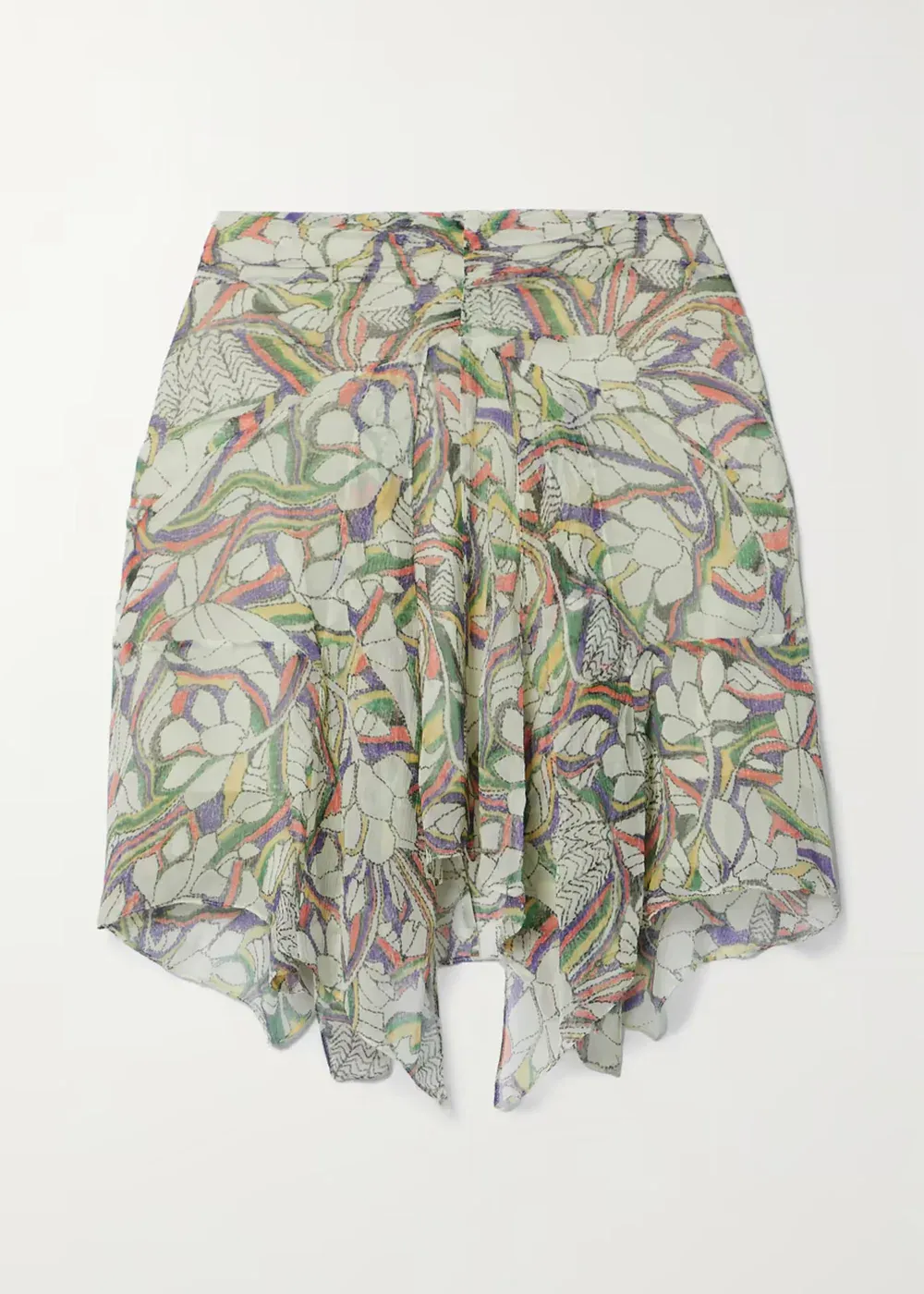 Abstract Print Breathable Lysea Skirt