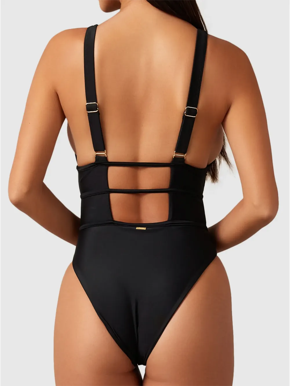 Black Swimsuit Set