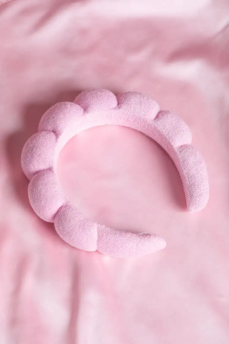 Maya Pink Bubble Make Up Headband