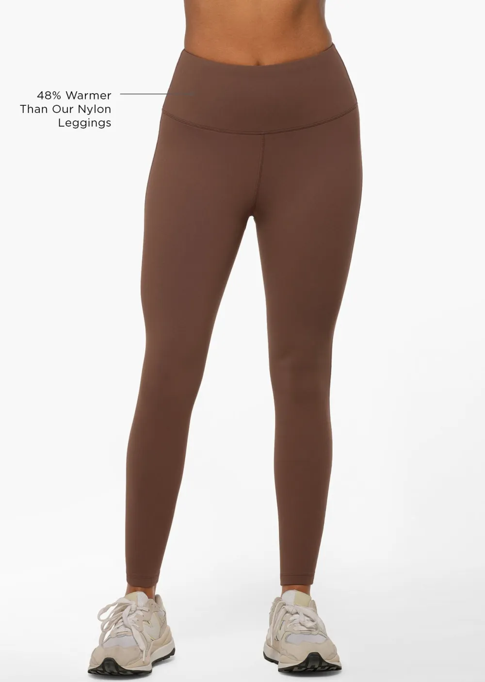 All Day Lotus Thermal No Chafe Full Length Leggings