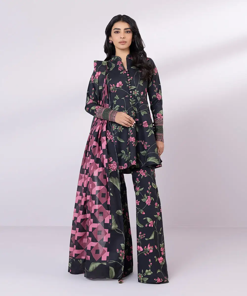 3 Piece - Printed Lawn Suit