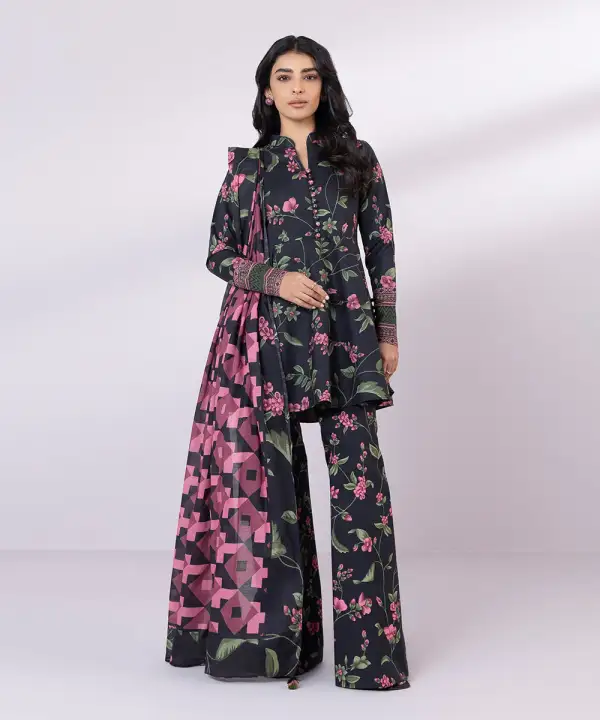 3 Piece - Printed Lawn Suit