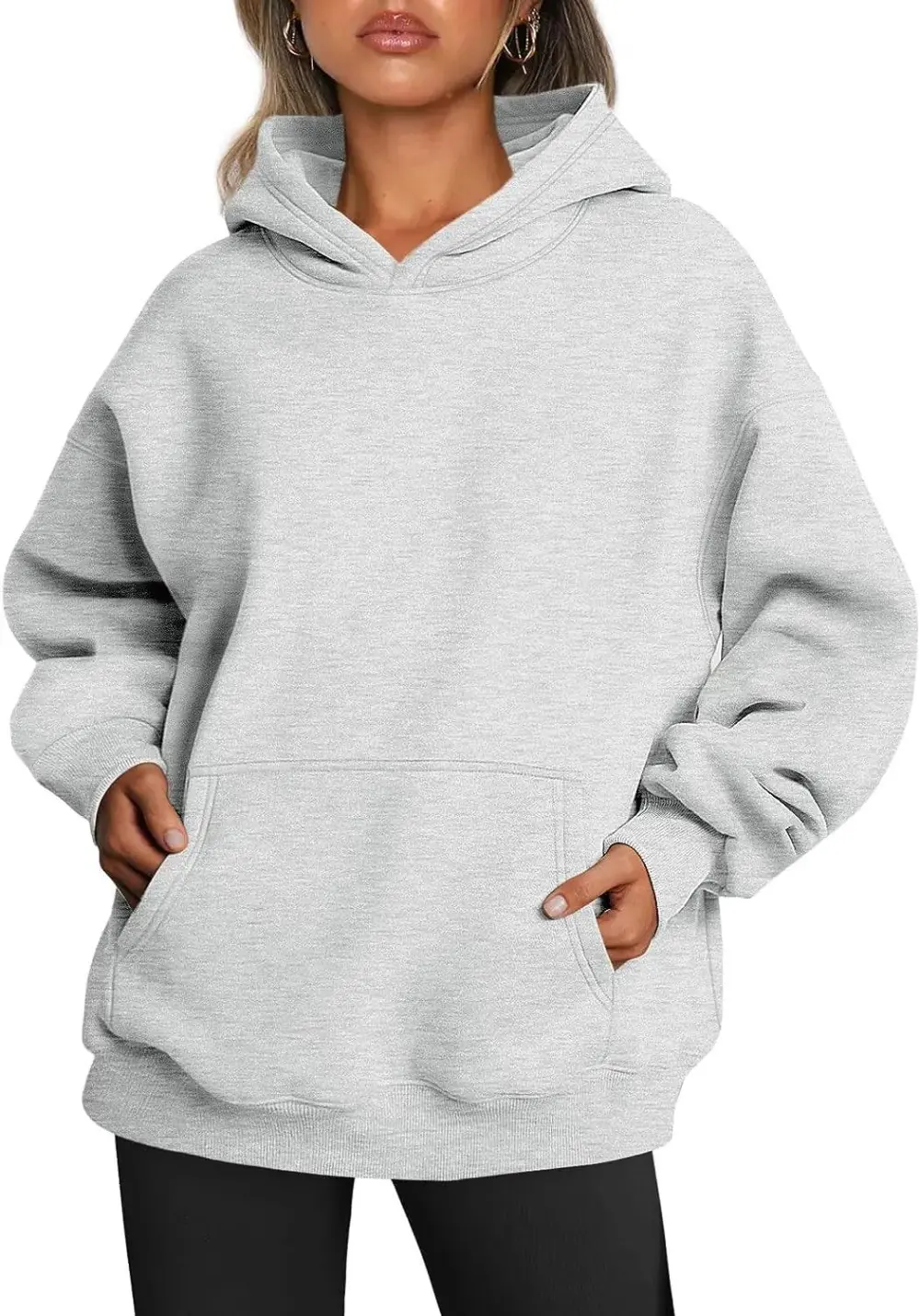 Womens Oversized Hoodies Fleece Sweatshirts Long Sleeve Sweaters Pullover Fall Clothes with Pocket