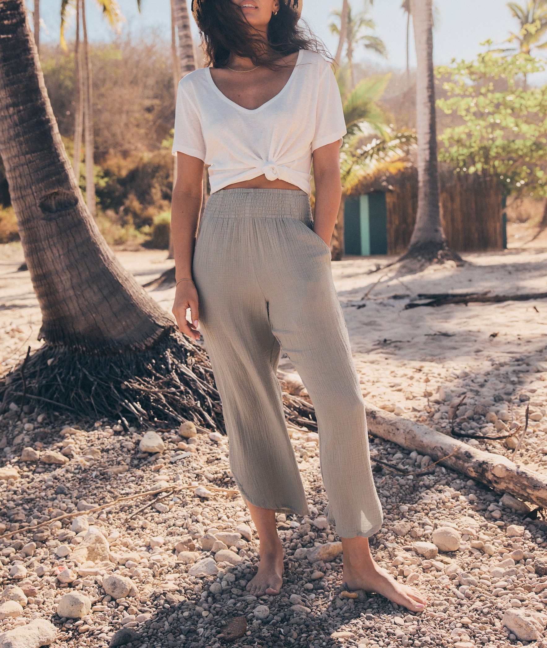 Cali Double Cloth Pant