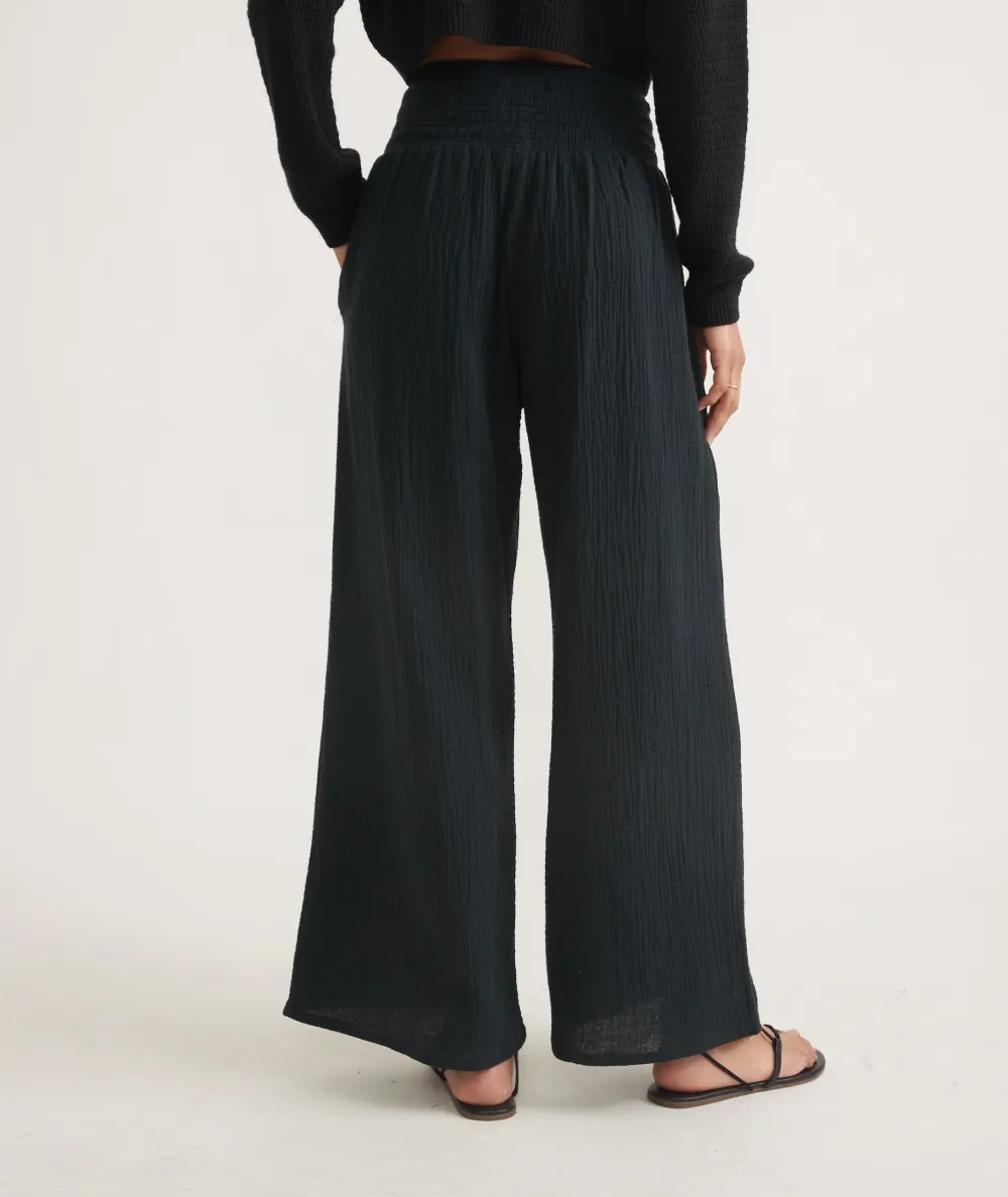 Sophia Double Cloth Palazzo Pant