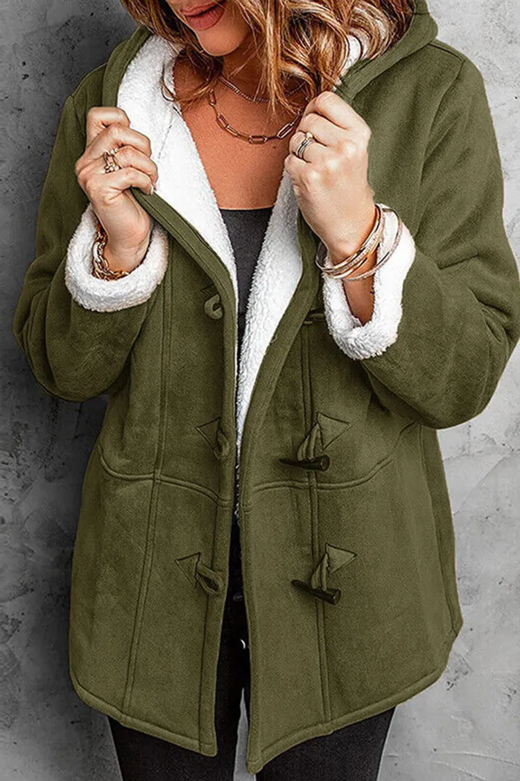 Solid Color Loose Long Sleeve Cardigan Coat