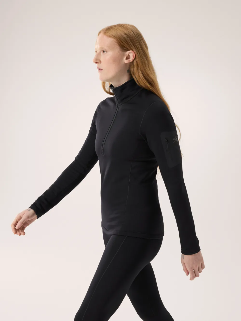 Rho Heavyweight Zip Neck Women's