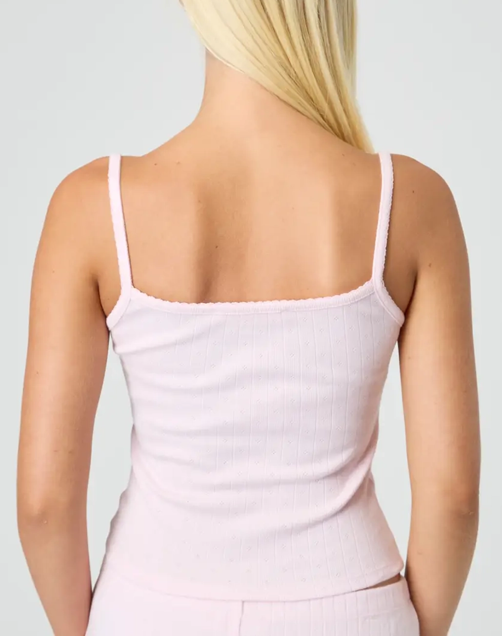 Cotton Pointelle Cami