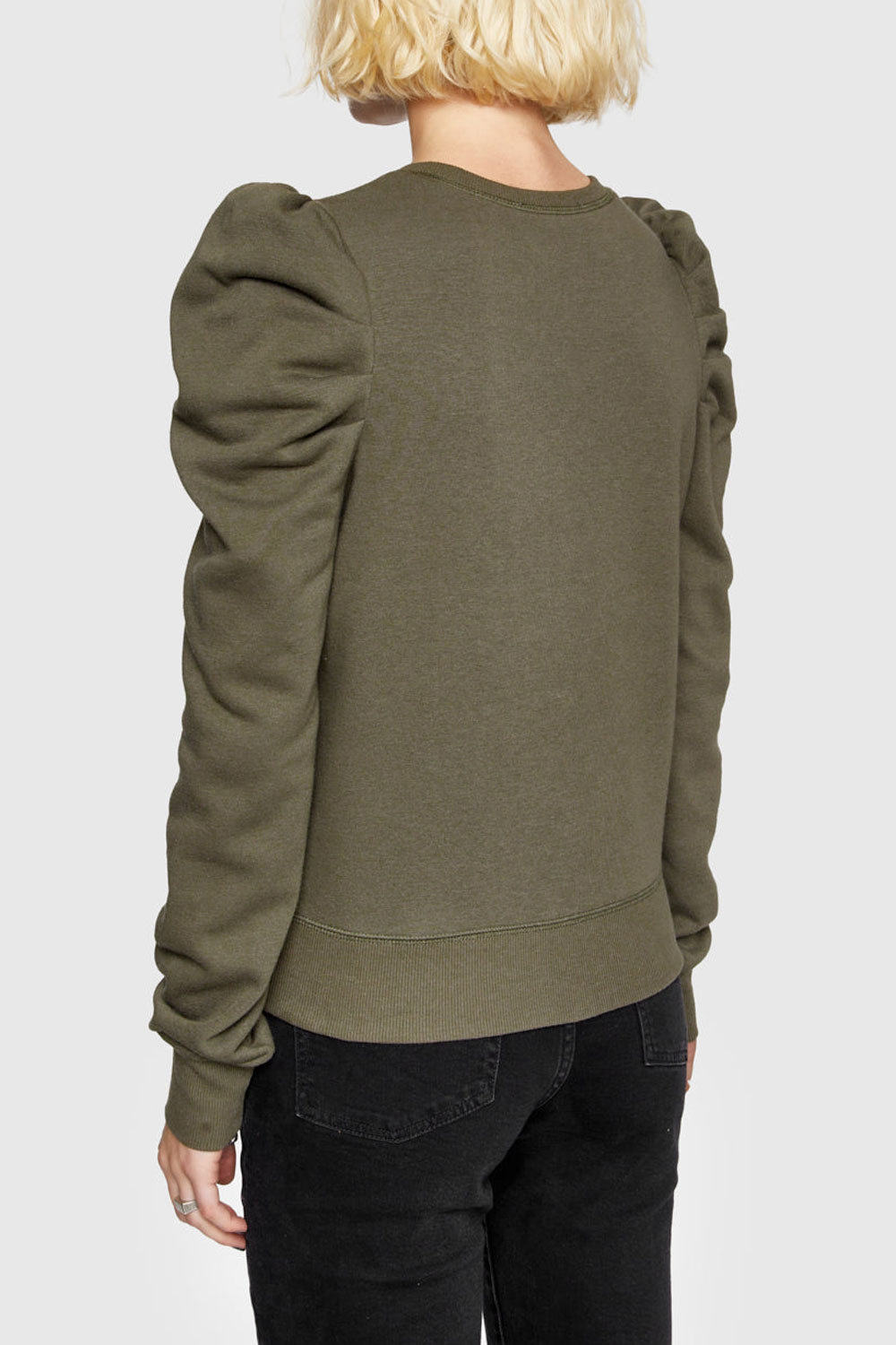 Women'S Casual Olive Green Hoodie