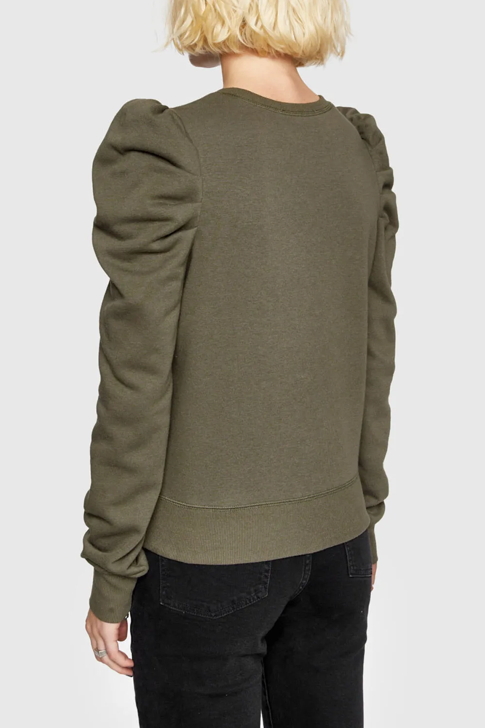 Women'S Casual Olive Green Hoodie