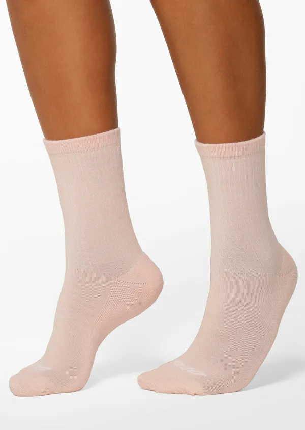 Merino Wool Blend Quarter Crew Sock