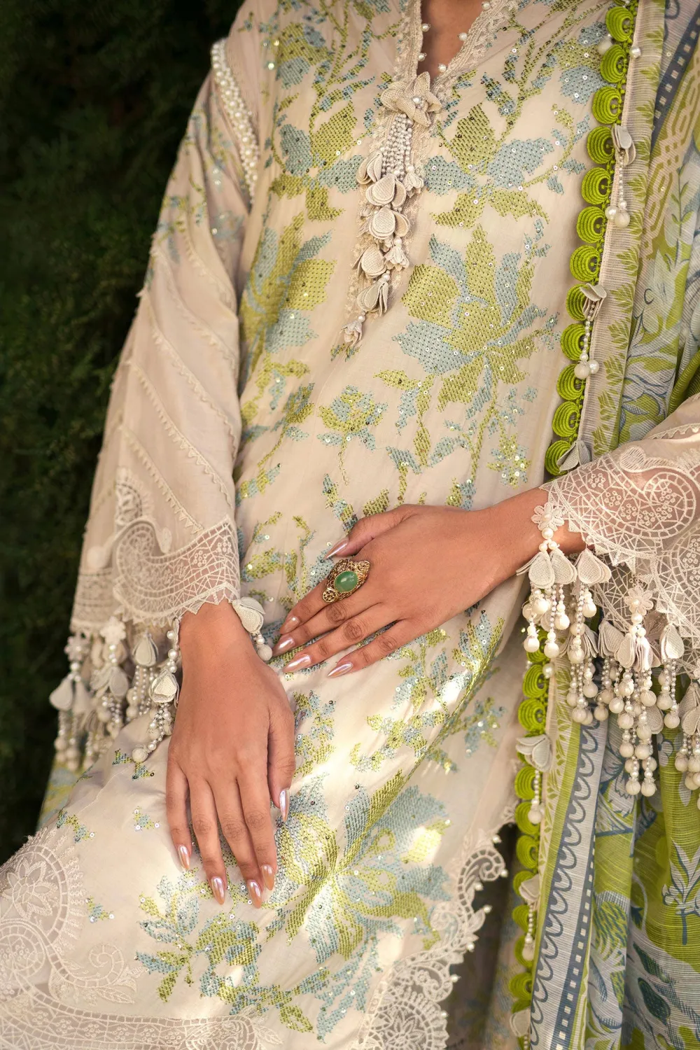 Luxury Embroidered Lawn Suits