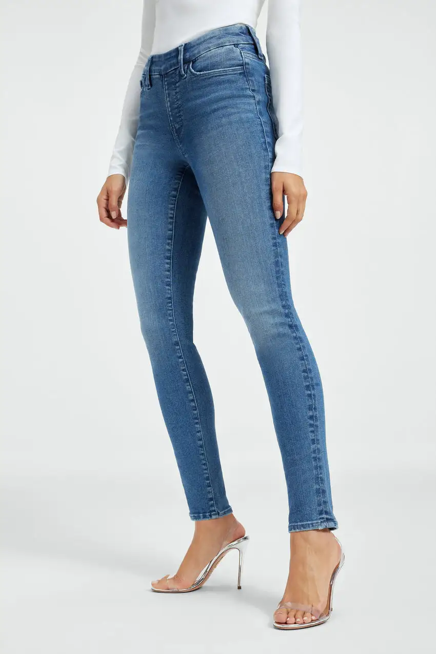 POWER STRETCH PULL-ON SKINNY JEANS