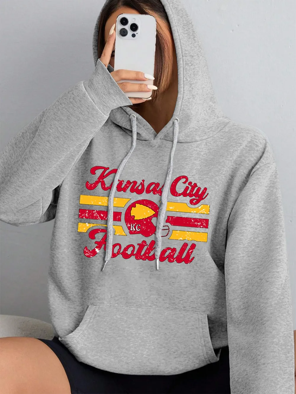 Autumn Vintage Football Sweatshirts