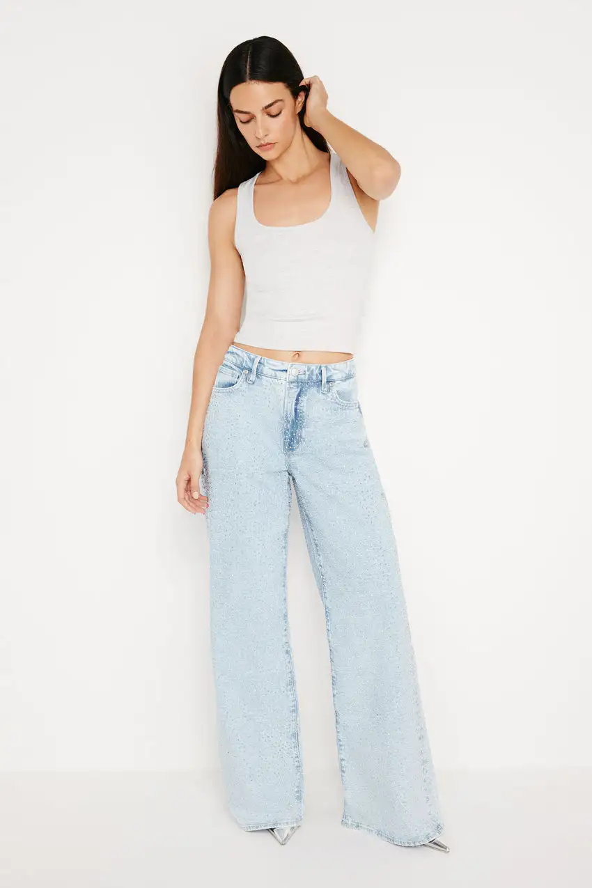 GOOD EASE RELAXED SPARKLE JEANS