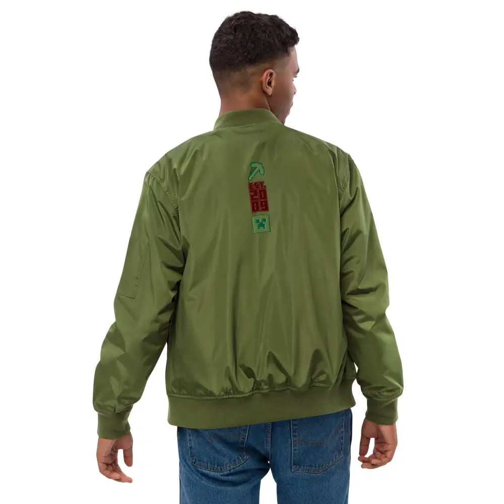 Minecraft 15th Anniversary Embroidered Adult Jacket