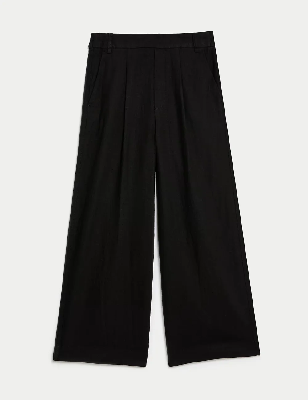 High Waist Slight Stretch Pants