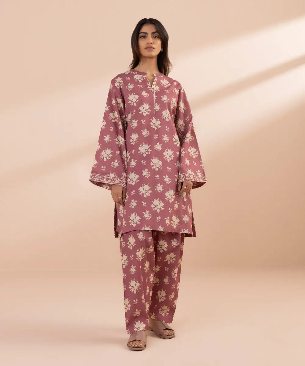 2 Piece - Printed Lawn Suit