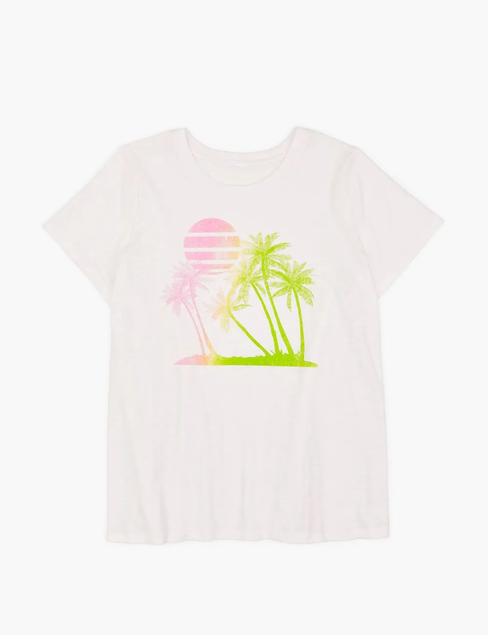 Modern Palms & Sun Graphic Tee