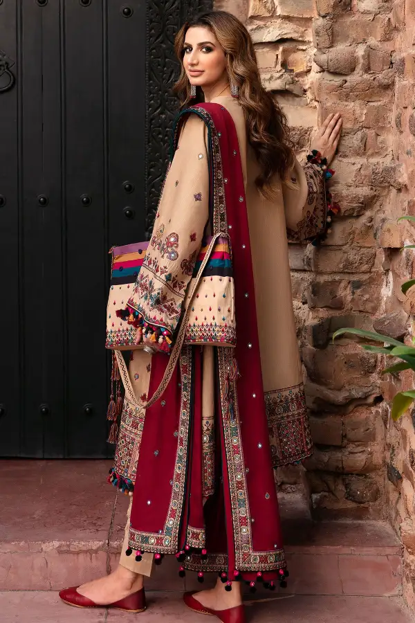 EMBROIDERED SLUB KHADDAR SETS