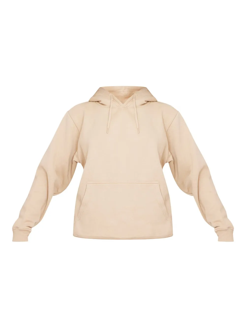 Sand Oversized Fit Sweat Hoodie