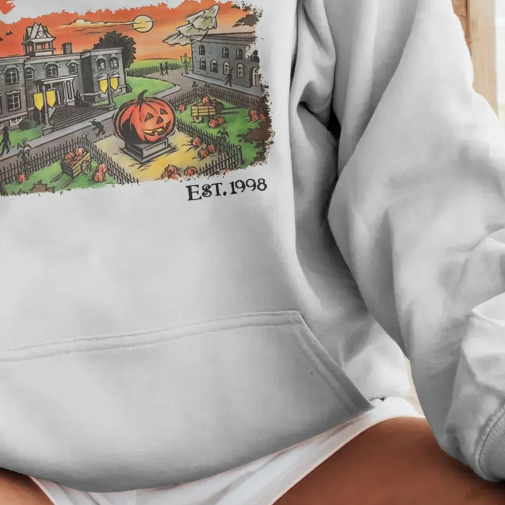 Women's Halloween Printed Hoodie