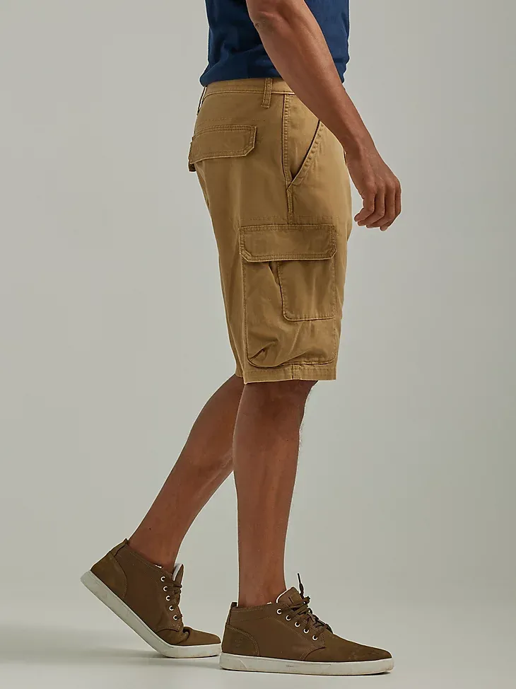 WRANGLER® MEN'S FIVE STAR PREMIUM STACKED CARGO SHORT IN TWILL