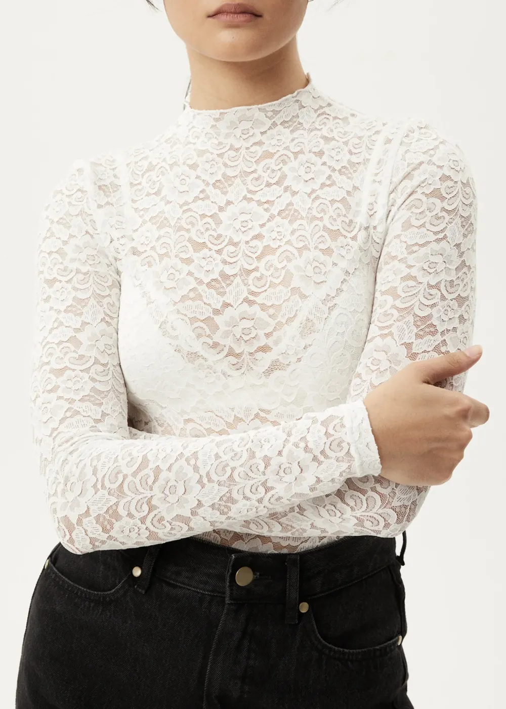 POET - LACE LONG SLEEVE TOP