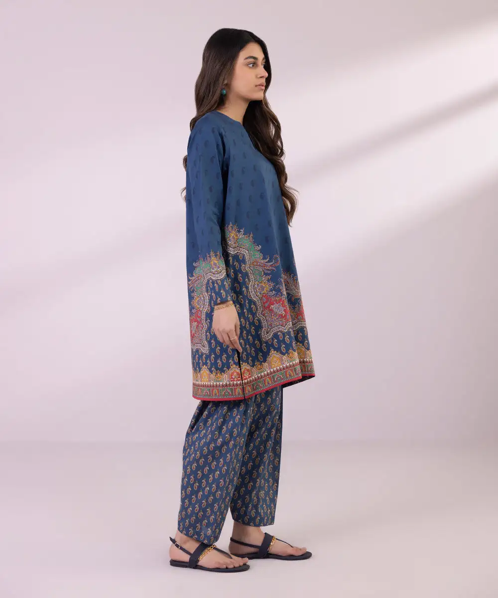 2 Piece - Printed Lawn Suit