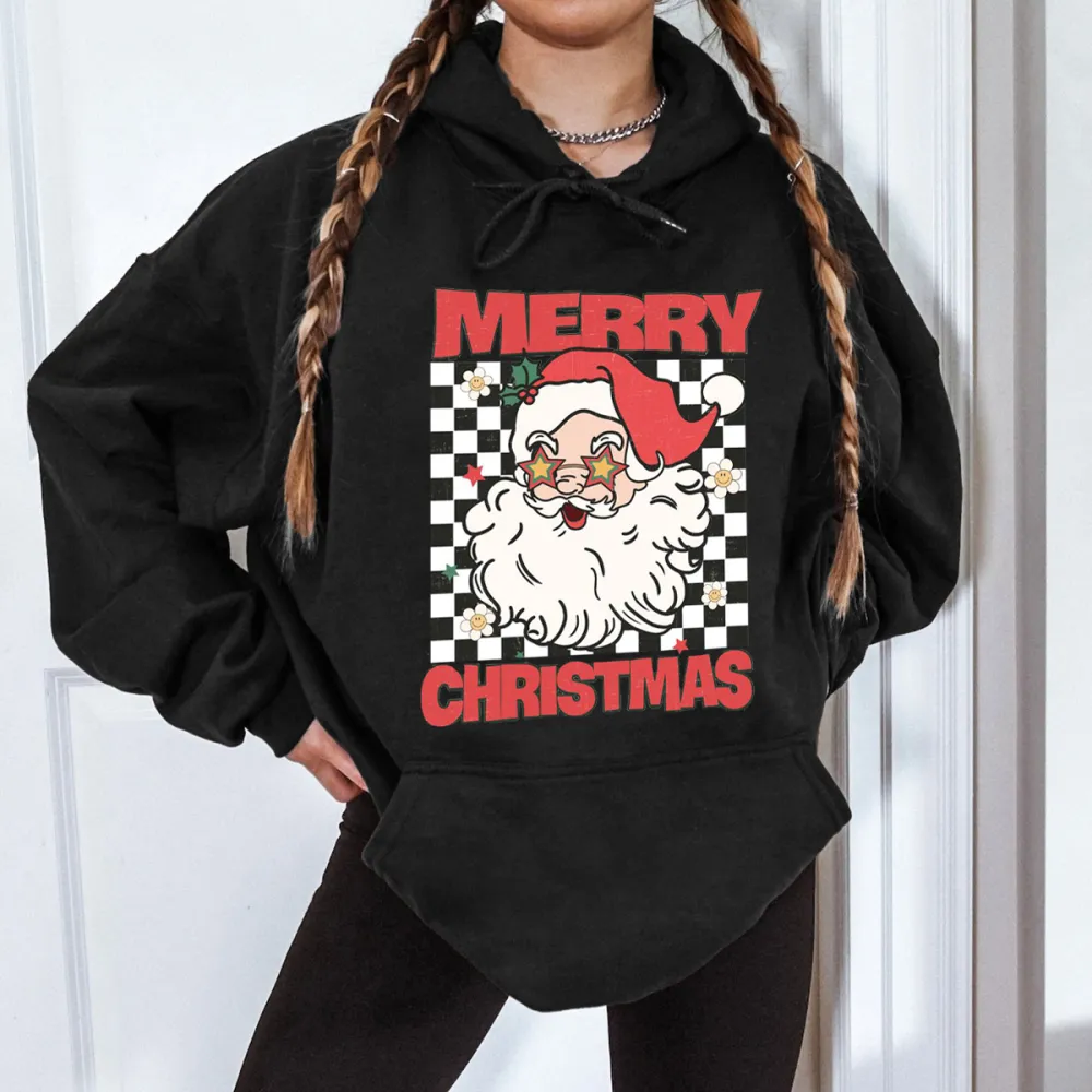 Merry Chrismas Santa Hoodie