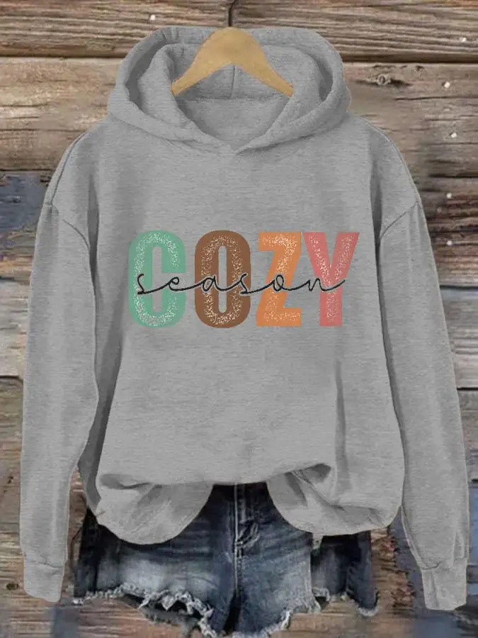 Women's Cozy Season Casual Hoodie