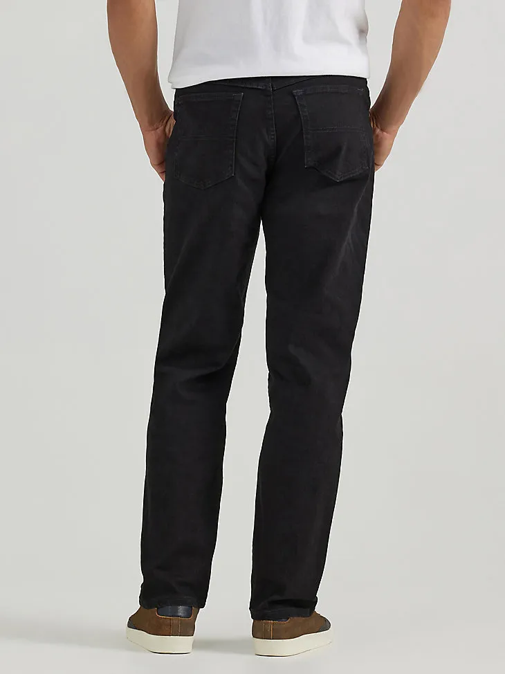 MEN'S WRANGLER AUTHENTICS® RELAXED FIT FLEX JEAN IN DARK STONEWASH