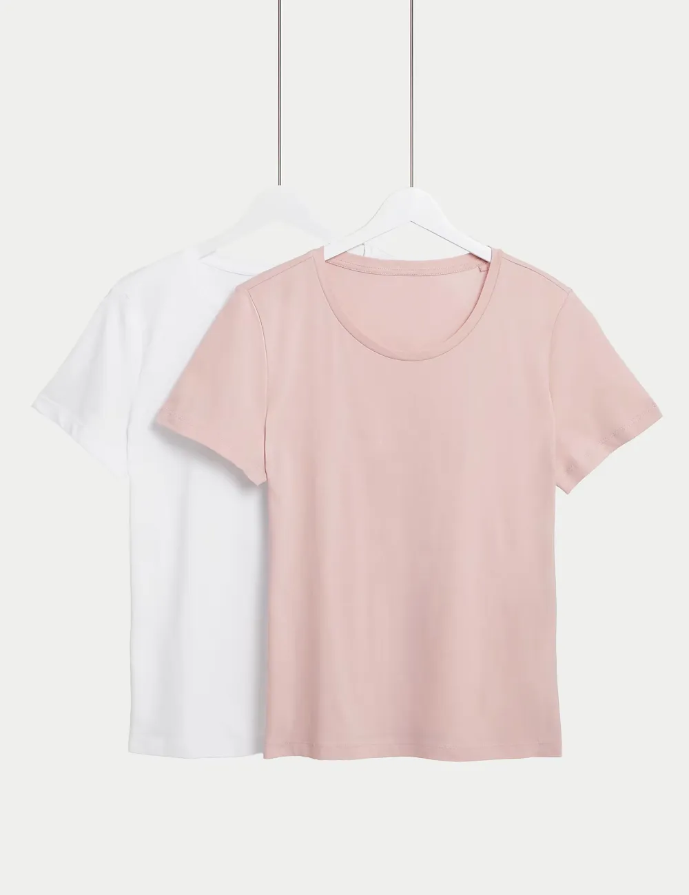 2pk Pure Cotton T-Shirt