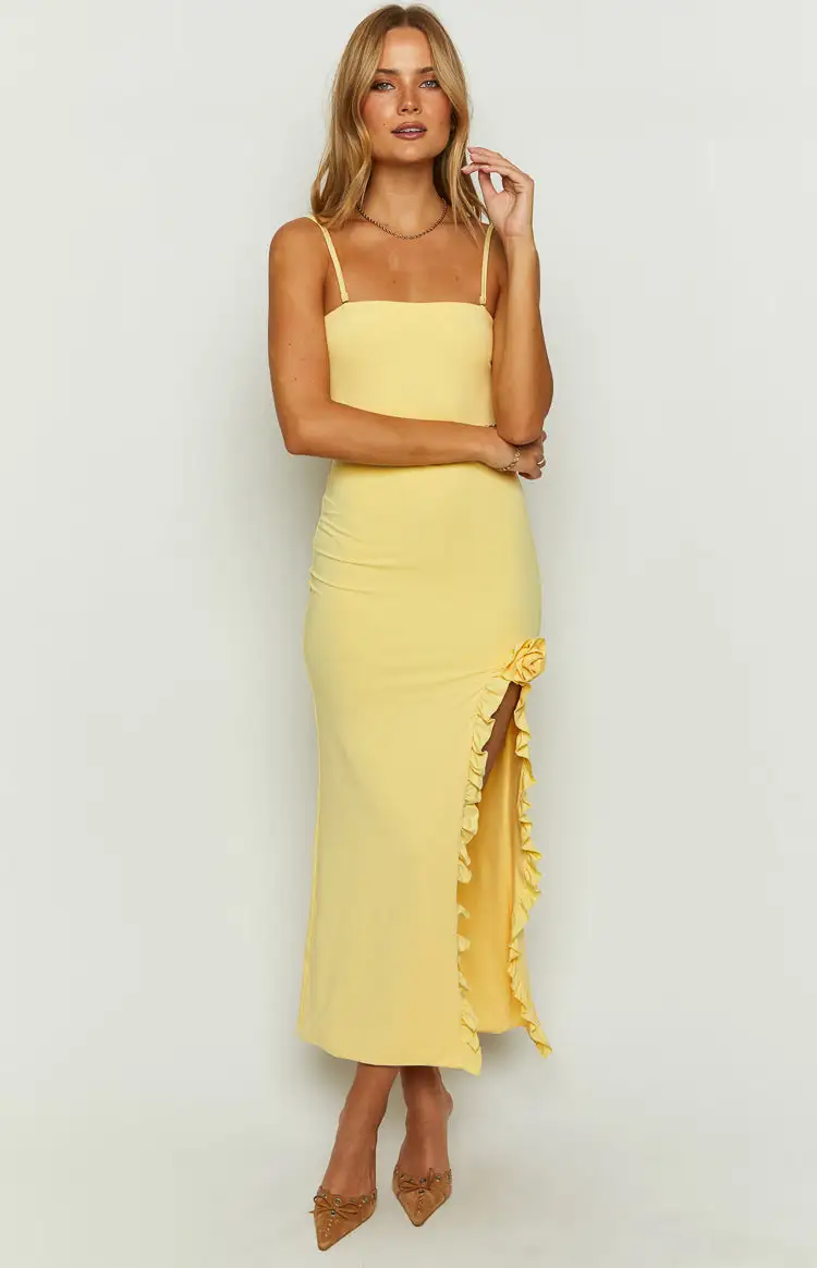 Orlando Yellow Maxi Dress