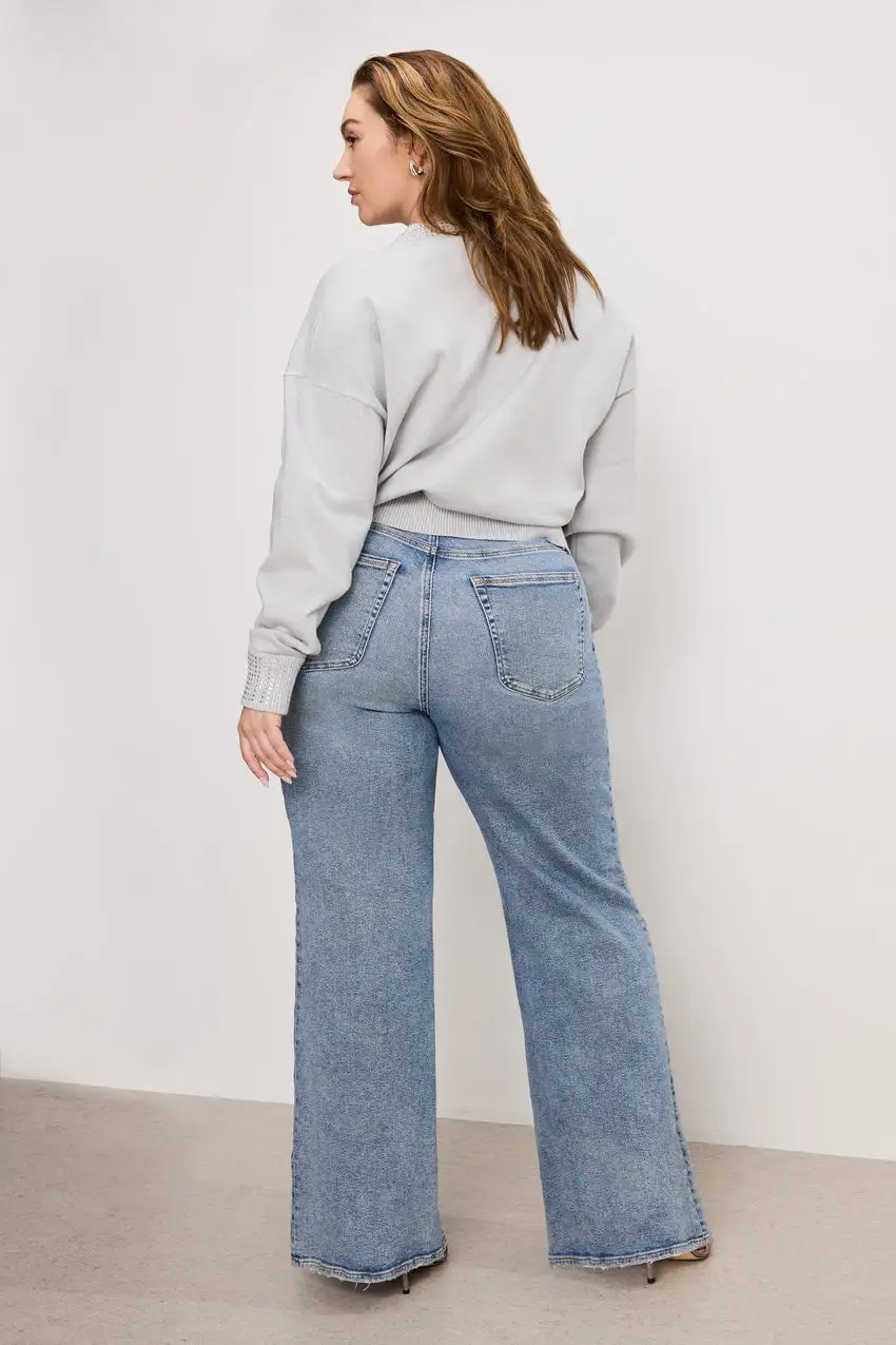 GOOD WAIST PALAZZO JEANS