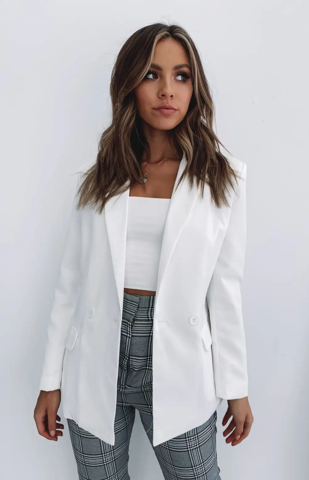 Teenage Dream Blazer White