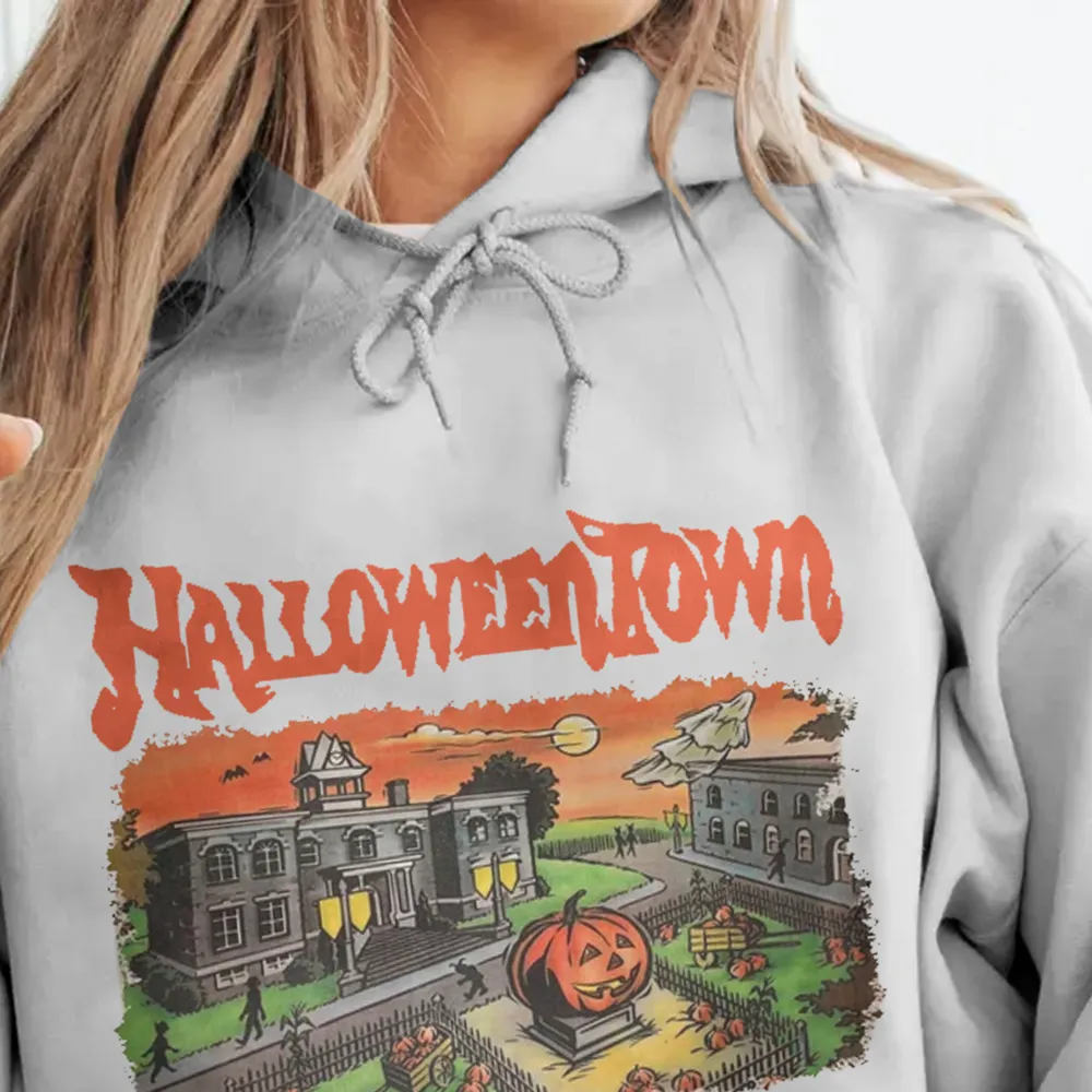 Women's Halloween Printed Hoodie