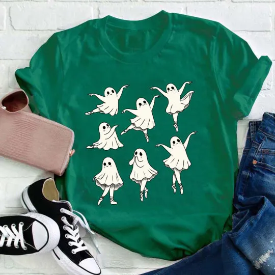 Dancing Ghost Teacher T-Shirt