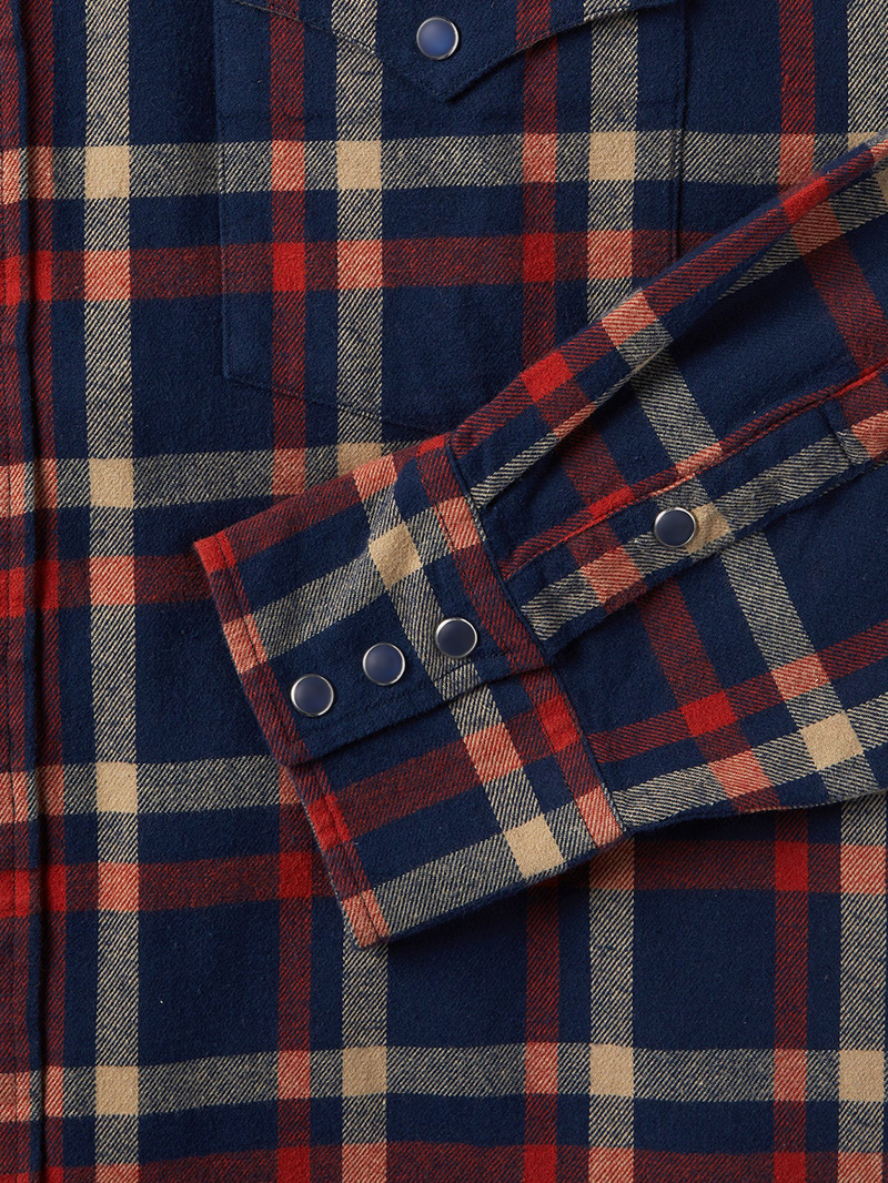 Men's Brushed Twill Plaid Shirt