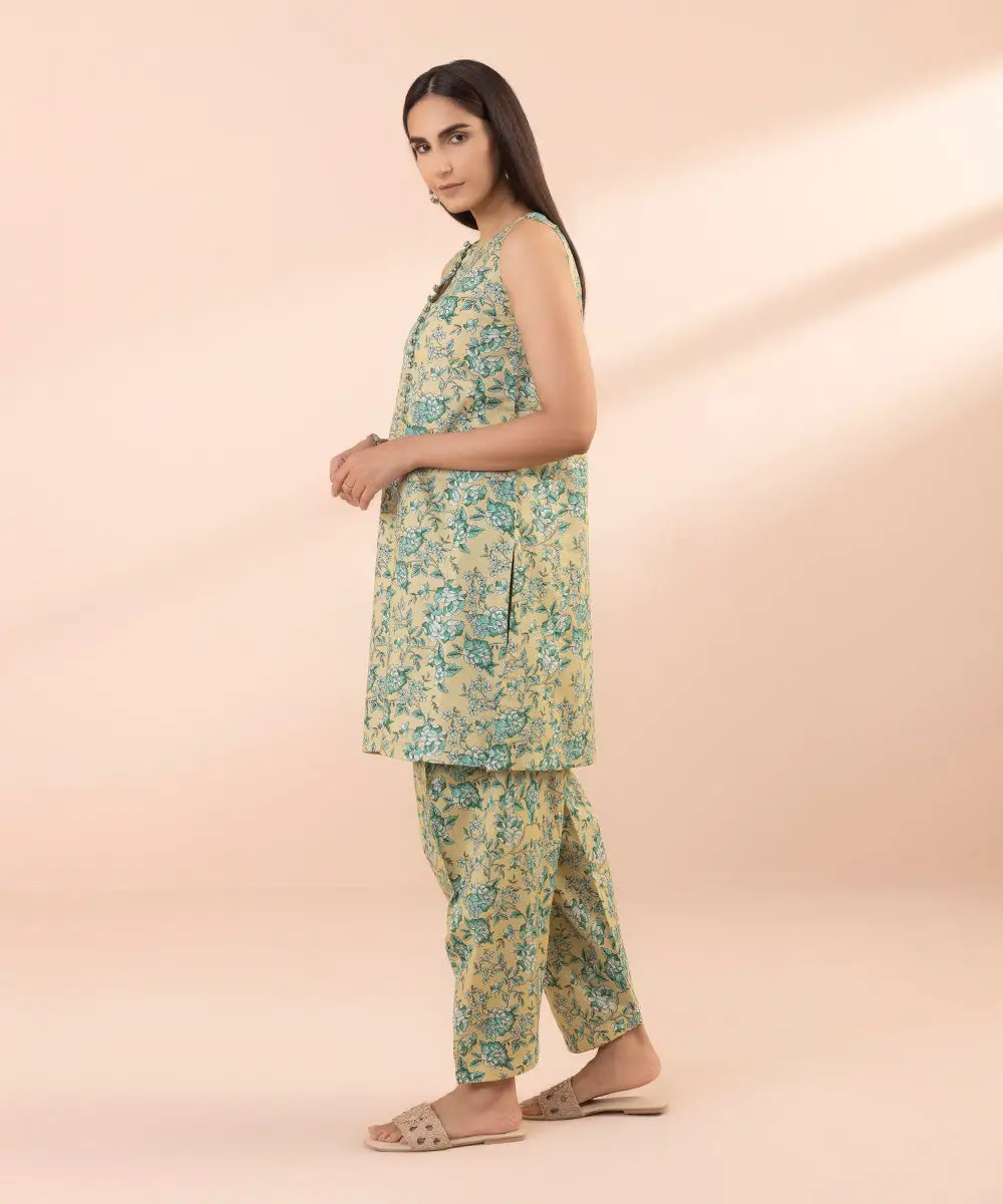 2 Piece - Printed Lawn Suit