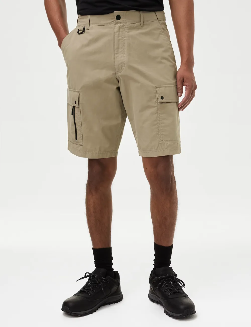 Ripstop Textured Trekking Shorts with Stormwear