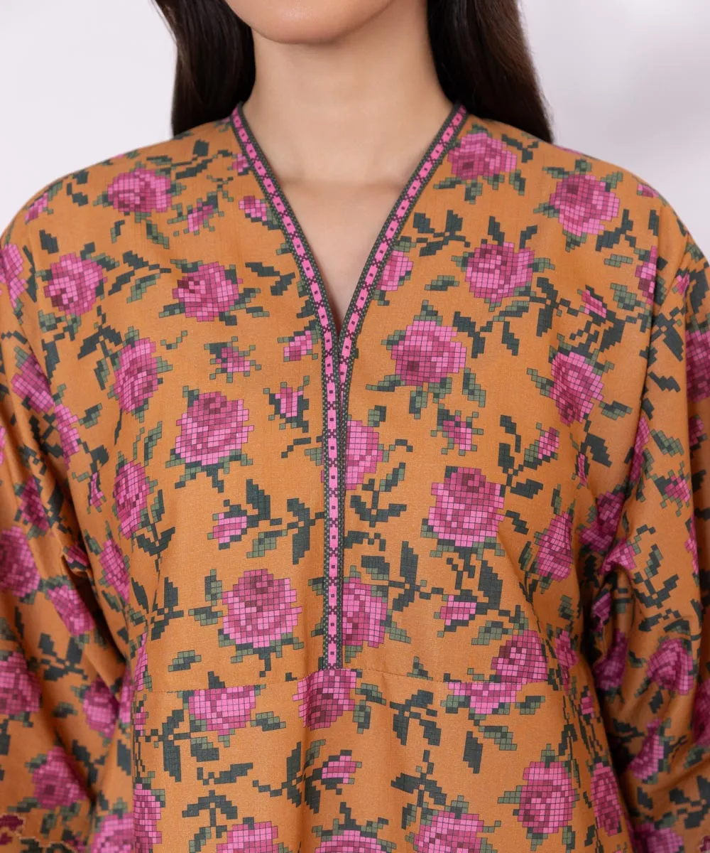 2 Piece - Embroidered Lawn Suit