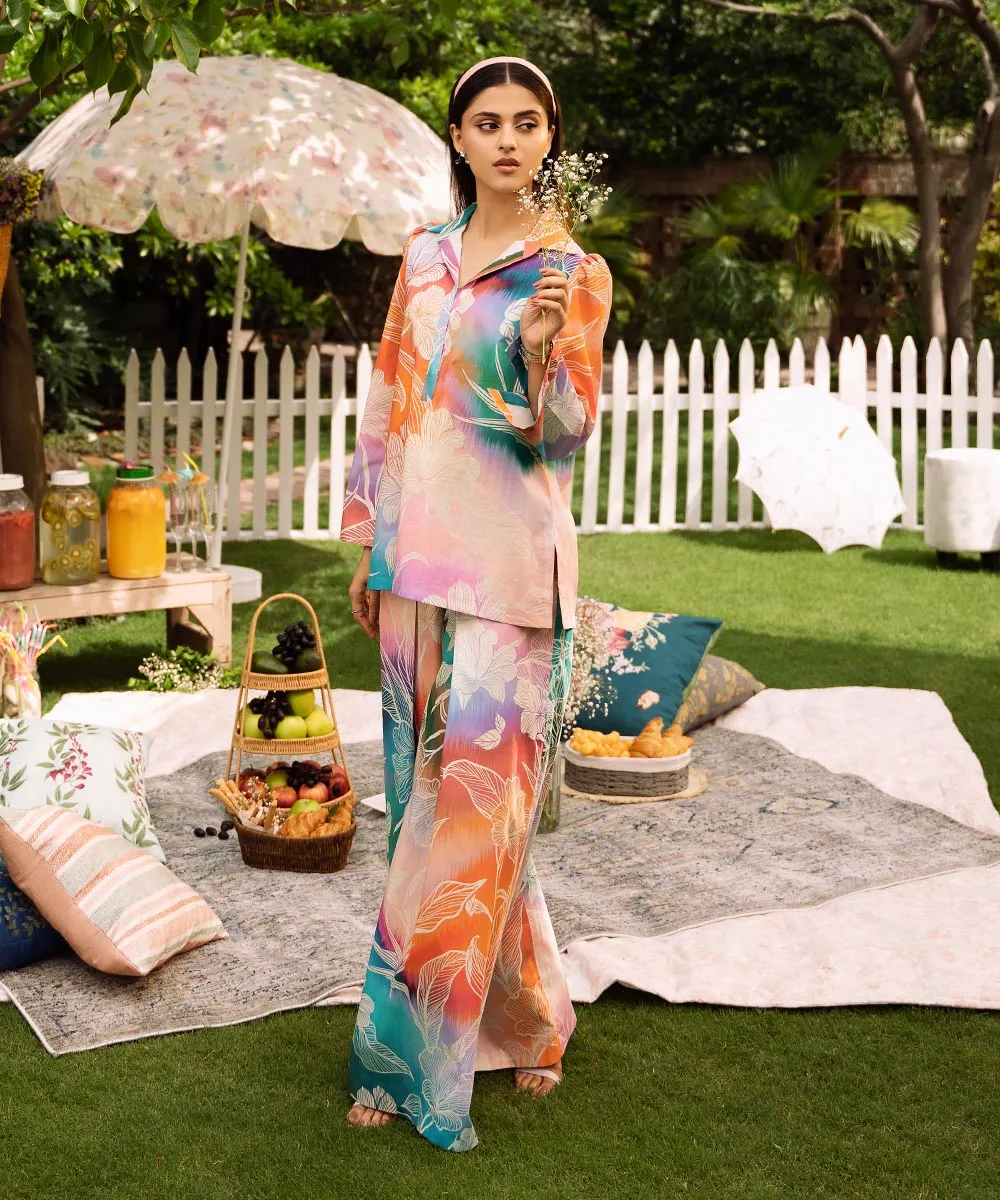 2 Piece - Printed Lawn Suit