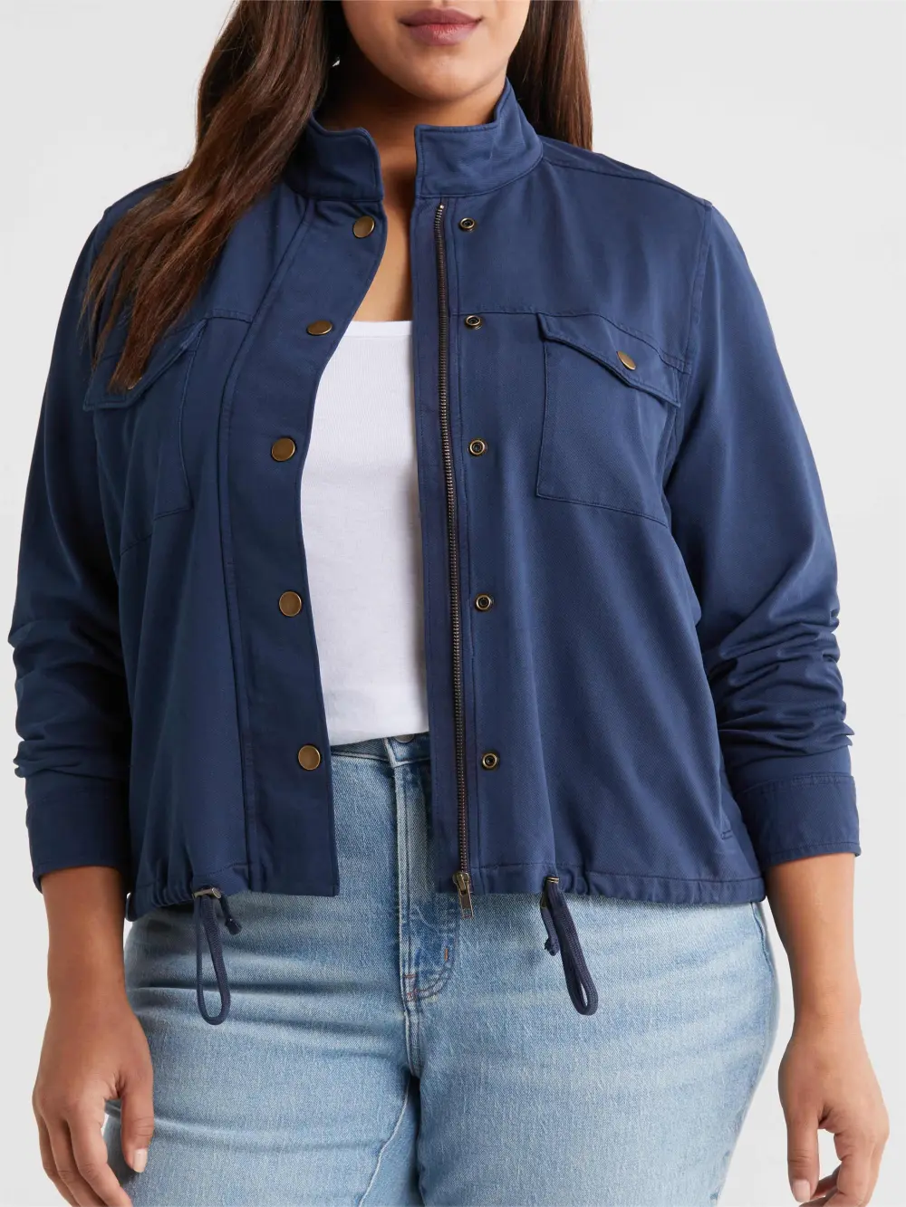 Stretch Organic Cotton Soft Jacket