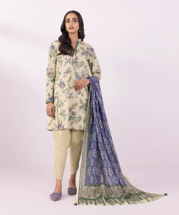 2 Piece - Printed Lawn Suit