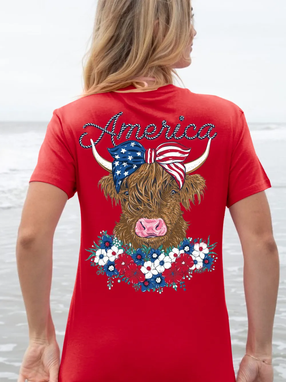 Americancow Conch Short Sleeve Tee