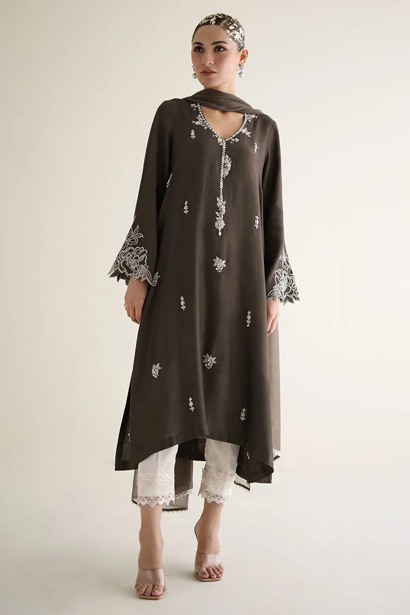 Embroidered khaadi shirt sets