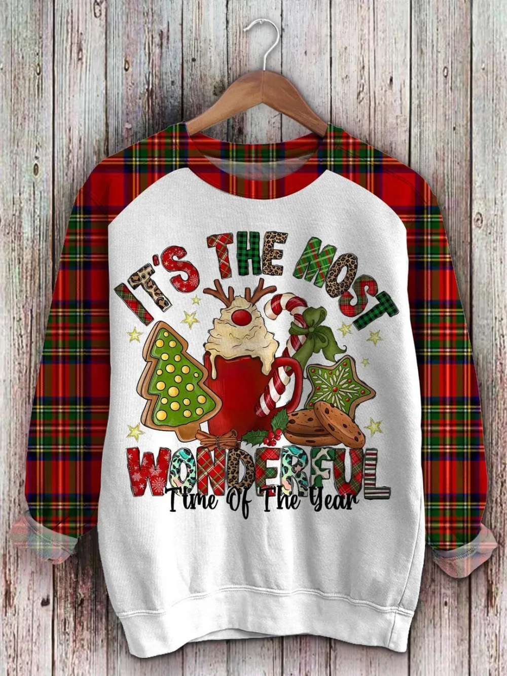 Women's It'S The Most Wonderful Time Of The Year Print Sweatshirt