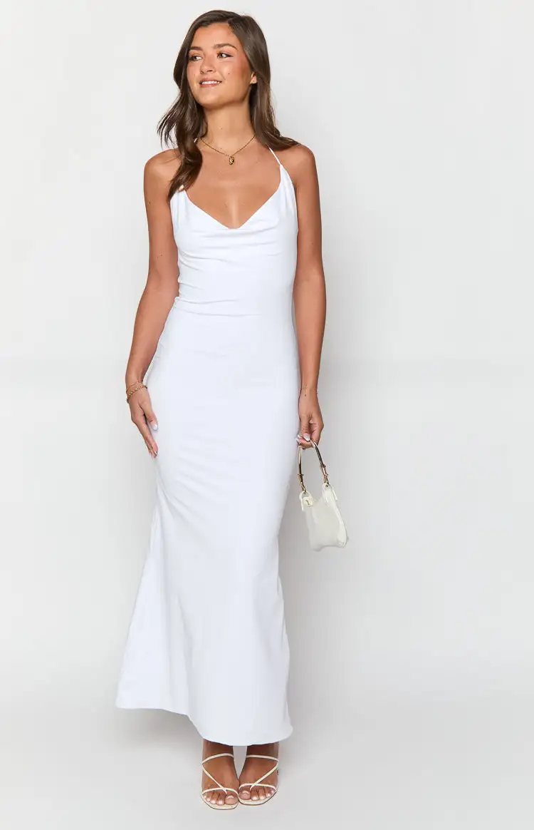 Tori White Maxi Dress