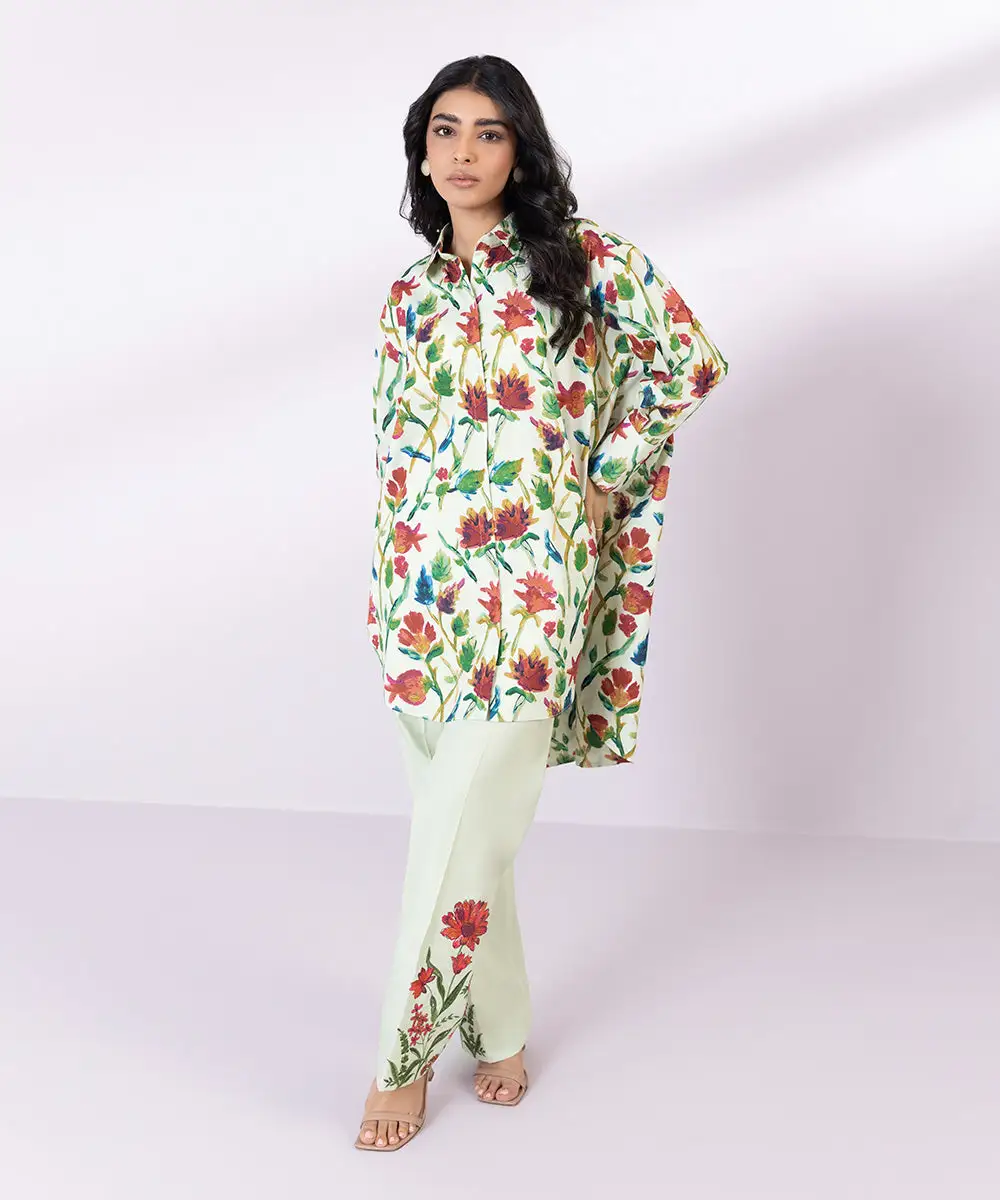 2 Piece - Embroidered Lawn Suit